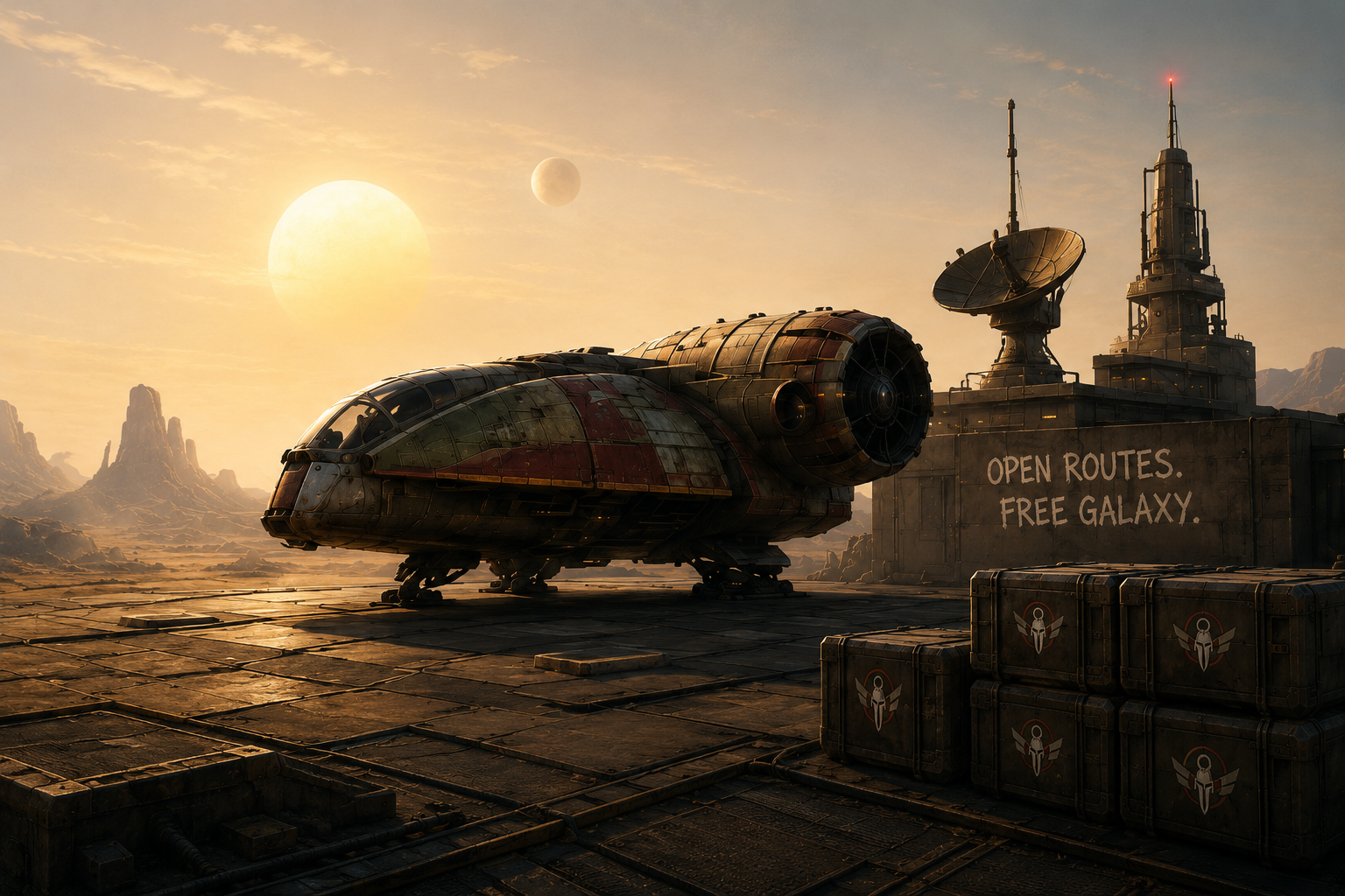 GridHunter transport ship